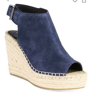 Kenneth Cole Navy Blue Olivia Espadrille
